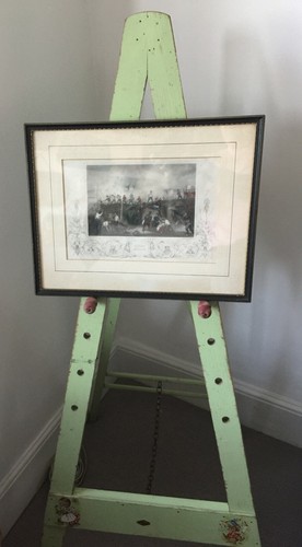 Antique child easel mid - child, 20th