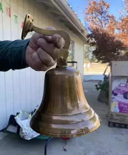 Nautical hanging ship bell - hanging,