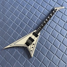 Jackson RR3 Randy Rhoads Model Electric Guitar White and Black Used From Japan