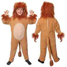 CHILD LION COSTUME KIDS KING OF THE JUNGLE BOOK CHARACTER ALL IN ONE FANCY DRESS