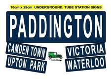 Reproduction London Underground Station Signs, London Tube Station Sign