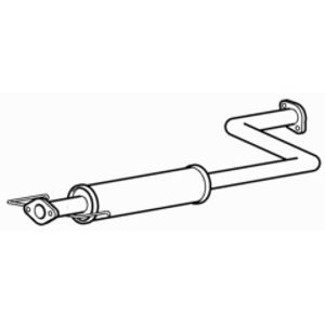 Quality centre exhaust middle - exhaust,