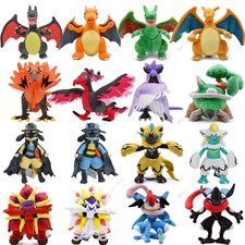 Pokemon Plush Shiny Gyarados Charizard Mega Rayquaza Hisuian Zorua Ho-Oh Lucario