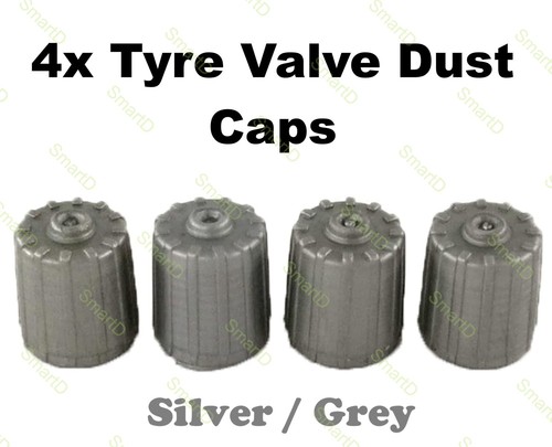 Grey wheel valve caps - grey,