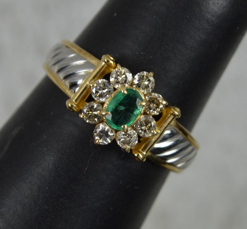 Classic emerald and diamond - classic,