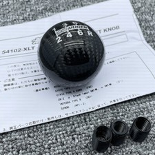 Mugen 6 Speed Gear Shift Knob Carbon Fiber for Honda DC5 EP3 FN2 CL9 CU2 TYPE R