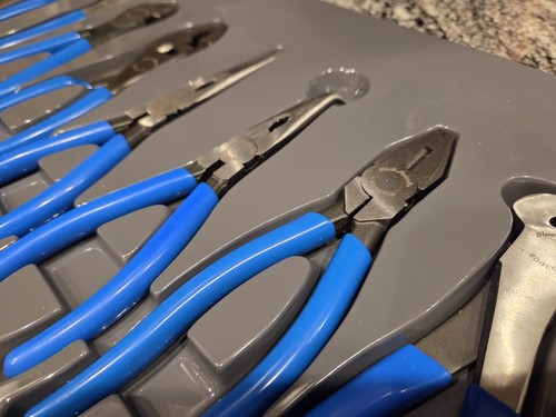 Blue point snapon - blue, 8