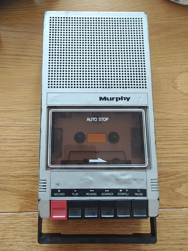 Vintage murphy cassette - vintage,