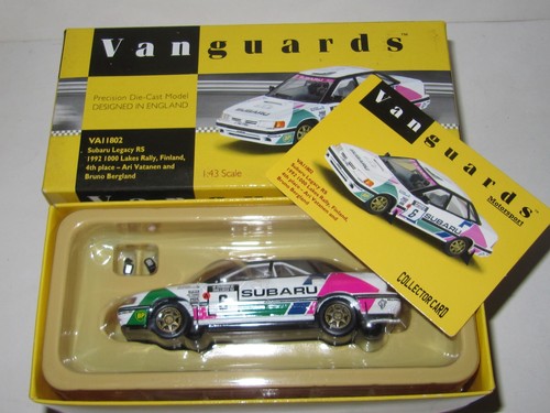 Corgi vanguards subaru - corgi,