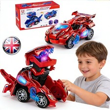 Electric Transforming LED Car