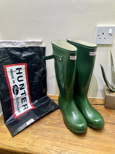 Vintage hunter wellies with - vintage,