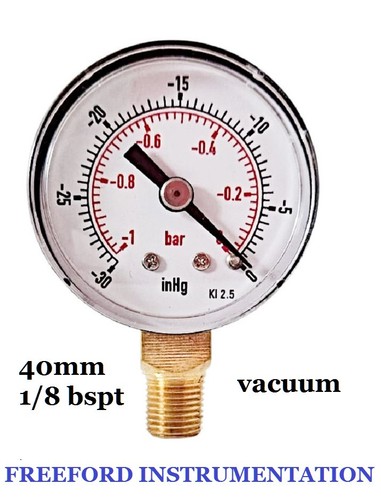 Vacuum gauge new 40mm 1 - new,
