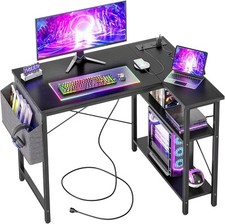 BEXEVUE Small L Shaped Desk
