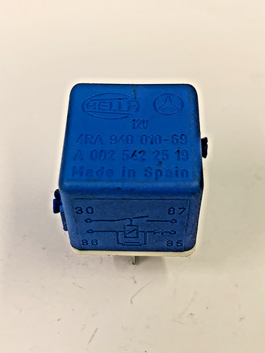 Mercedes hella 12v pin blue - hella,