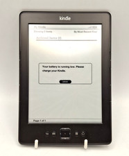Amazon Kindle 4th Generation eBook Reader WiFi 6 Inch D01100 2GB Graphite J2072
