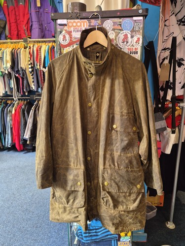 Vintage barbour wax jacket - barbour,