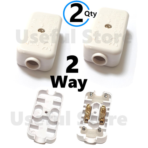 Inline connector box way - inline, 2