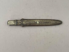 OLD SMALL ADVERTISING PENCIL HOLDER CHARLES HEIDSIECK CHAMPAGNE