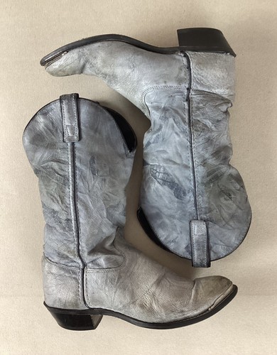 Vintage leather cowgirl - leather, boots