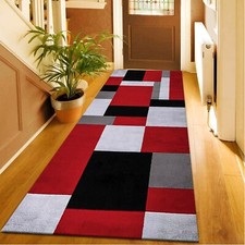 Non Slip Hall Runner Rug Long