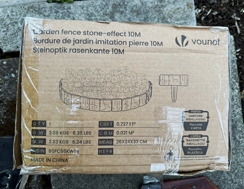 Vounot stone effect garden - stone,