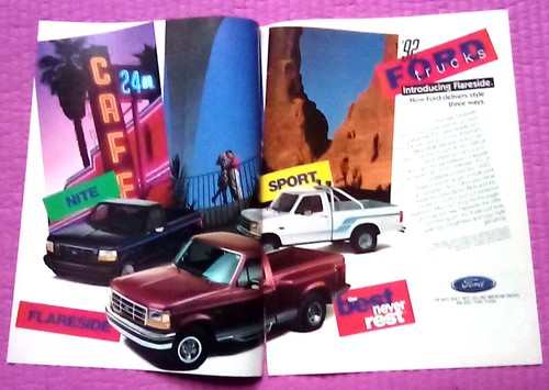 1992 ford flareside truck - ford, 2