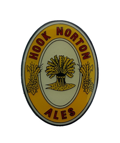 Hook norton ales pin - hook, badge