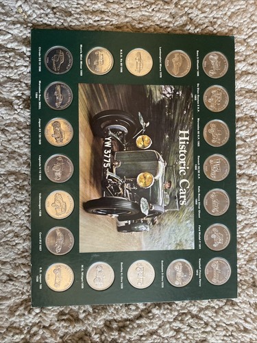 Shell historic cars - cars, coin