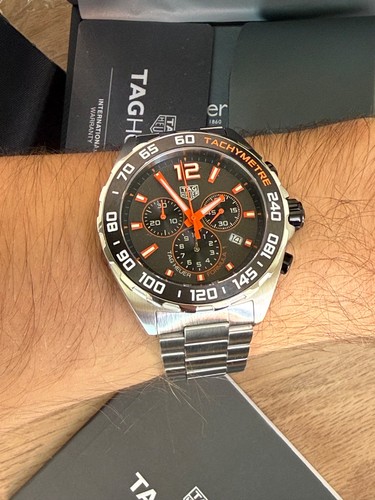 Tag heuer formula grey - tag, men's