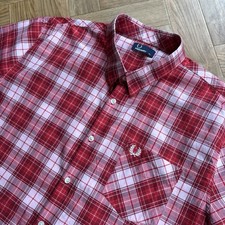 FRED PERRY Short Sleeve Check