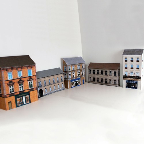 Gauge buildings town pack of - n,