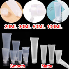 20-100ml Plastic Lotion Bottles Travel Cosmetic Body Hand Shampoo Containers
