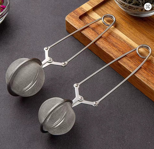Steel tea infuser strainer - tea,