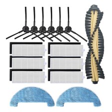 UK Accessories Kit For Ilife A4 HEPA Filter Side Brush Roller Brush Cover