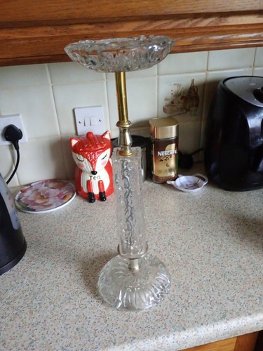 Vintage floor standing - standing, ashtray