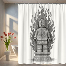 Unique LEGO Flame Shower