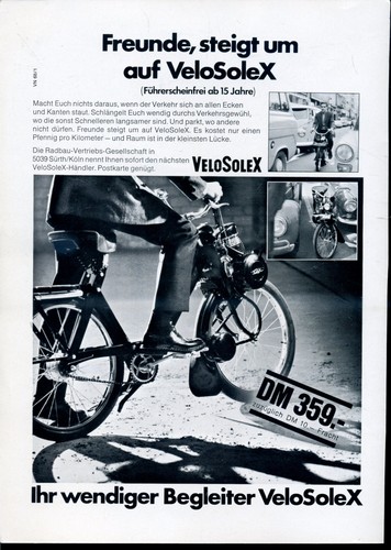 Velosolex friends switch - --, --