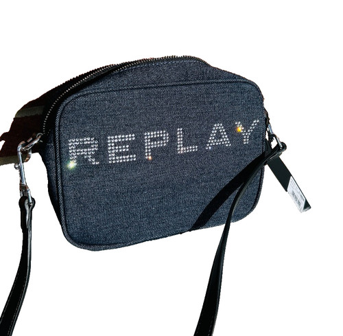 Replay womens navy blue denim - womens,