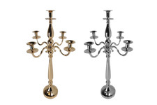 Silver or Gold 5 Arm Aluminium