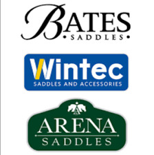 Flexiblocs Knee Blocks [ Wintec / Bates / Arena Saddle ] Black Brown Havana