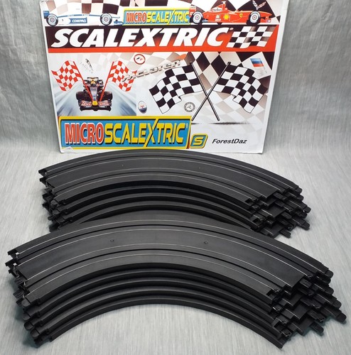 Micro scalextric track bundle - scalextric,