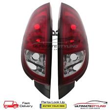 Ford Focus Rear Lights Crystal Red Clear Upgrade Back Tail MK1 1998-05 RS ST170