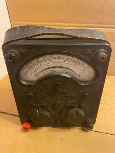 Vintage universal avometer - vintage,