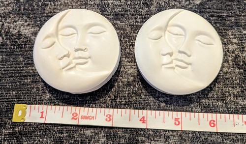 Handmade stonecast sun moon - handmade,