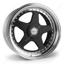 16" Black F5 Alloy Wheels Fits
