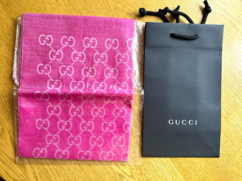 Gucci pink monogram - gg, wool