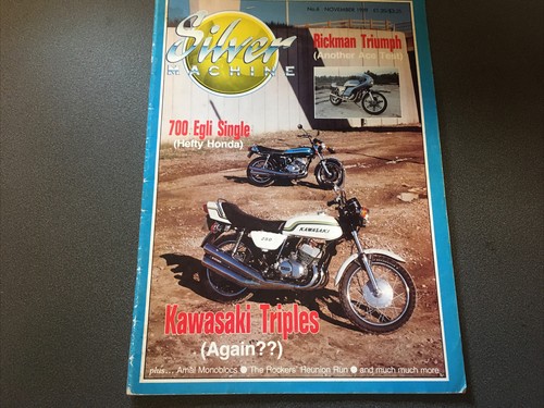 Silver machine magazine - silver, nov