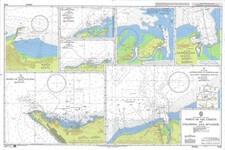 Admiralty 2799 Ports On The Coasts Of Colombia And Ecuador Chart Map Marine Wall