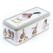 Wrendale Designs Country Illustrated Cracker Storage Tin Country Kitchen Accesso