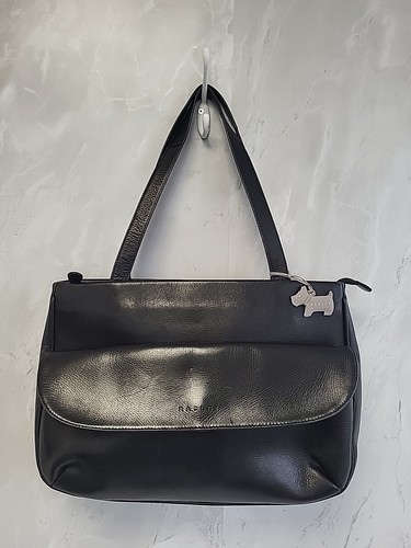Radley black leather large - leather,